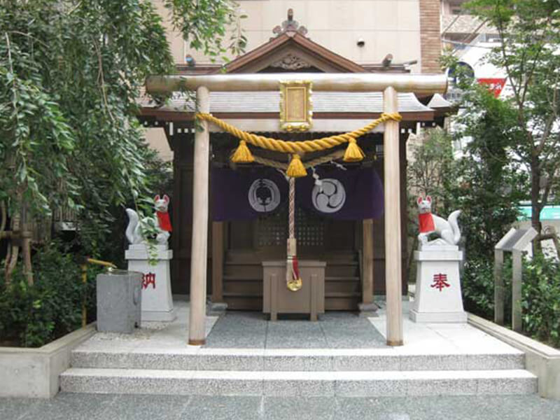 日本橋占い茶の木神社
